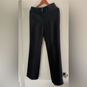 Tahari Black Straight Leg Pants Versatile Elegance